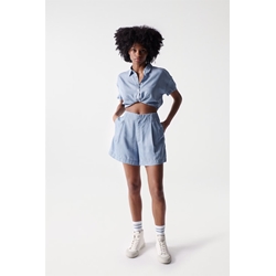 Shorts Salsa 21005942 851 azul - Imagen 1