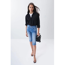 Shorts vaquero SALSA 126195 8503 - Imagen 1