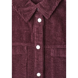 Sobrecamisa de pana STREET ONE 346859 17820 Corduroy shirtcollarblouse rustic rouge - Imagen 2