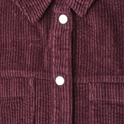 Sobrecamisa de pana STREET ONE 346859 17820 Corduroy shirtcollarblouse rustic rouge - Imagen 2