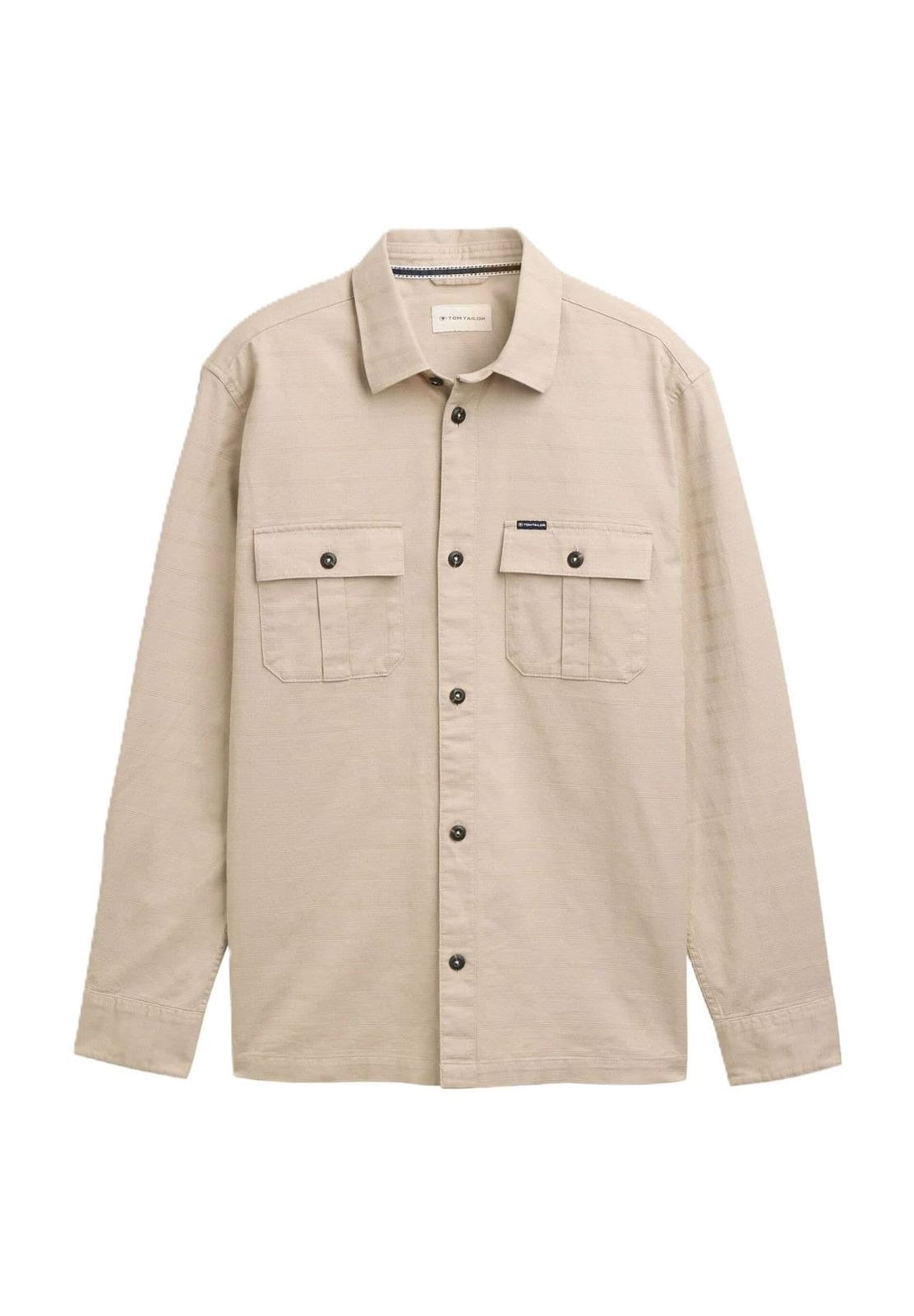 Sobrecamisa Tom Tailor Cashew Beige 1046082 11032 - Imagen 1