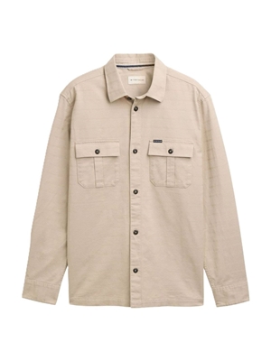 Sobrecamisa Tom Tailor Cashew Beige 1046082 11032 - Imagen 1