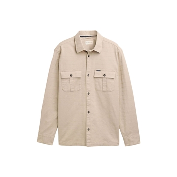 Sobrecamisa Tom Tailor Cashew Beige 1046082 11032 - Imagen 1