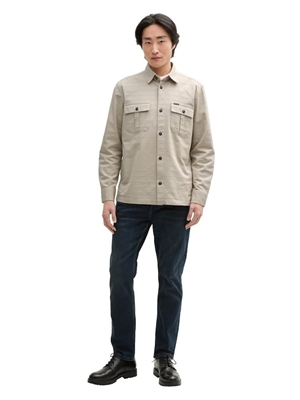 Sobrecamisa Tom Tailor Cashew Beige 1046082 11032 - Imagen 2