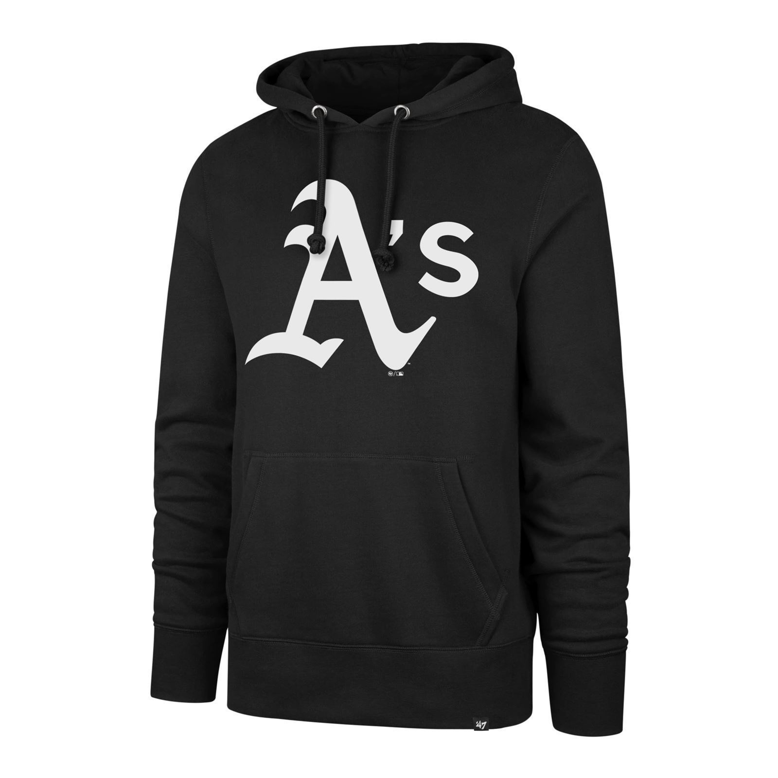 Sudadera '47 Imprint backer burnside hood 681631ba 601297 black - Imagen 1