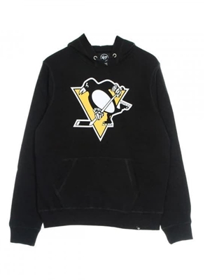 Sudadera '47 Imprint helix pullover hood 544142 jet black Penguins - Imagen 1
