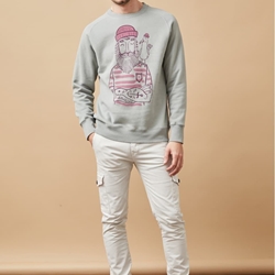 Sudadera Altonadock 105253 Gris - Imagen 2