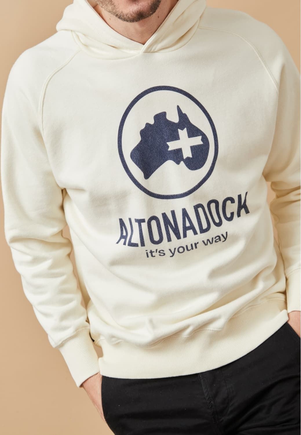 Sudadera Altonadock 105276 Vainilla - Imagen 2
