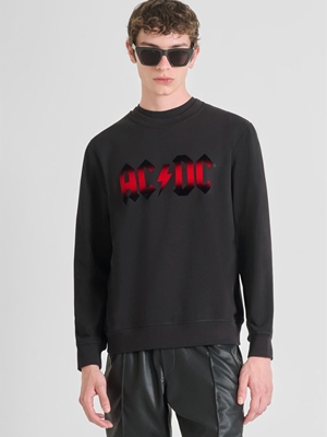 Sudadera Antony Morato ACDC Regular Fit MMFL01107 FA150222 9000 - Imagen 1