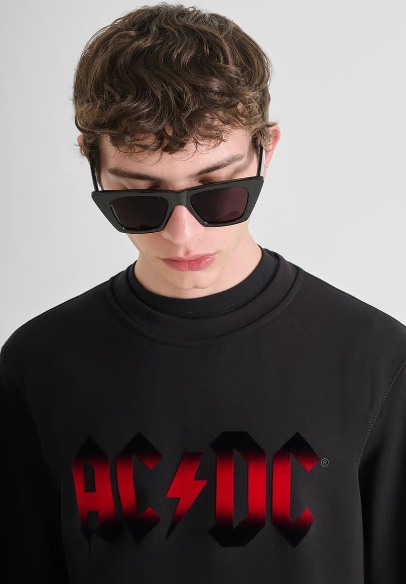 Sudadera Antony Morato ACDC Regular Fit MMFL01107 FA150222 9000 - Imagen 3