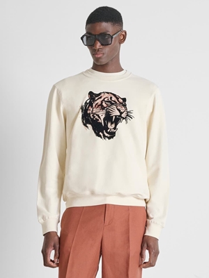Sudadera Antony Morato Beie Regular Fit MMFL01144 FA150234 1021 - Imagen 2