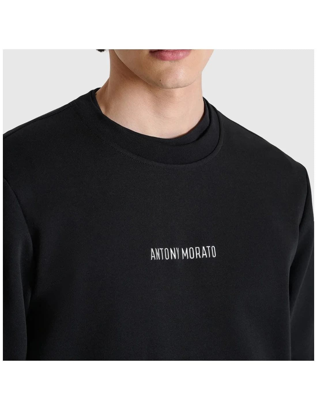 Sudadera Antony Morato Black MMFL01152 FA150168 9000 - Imagen 2