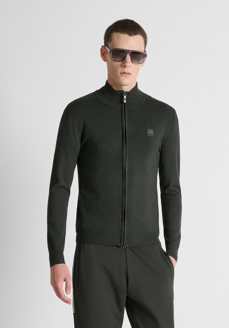 Sudadera Antony Morato Bosque Verde Slim Fit MMSW01661 YA500002 4082 - Imagen 2