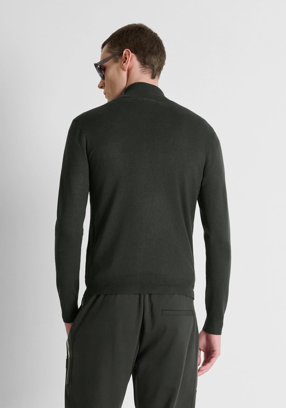 Sudadera Antony Morato Bosque Verde Slim Fit MMSW01661 YA500002 4082 - Imagen 3