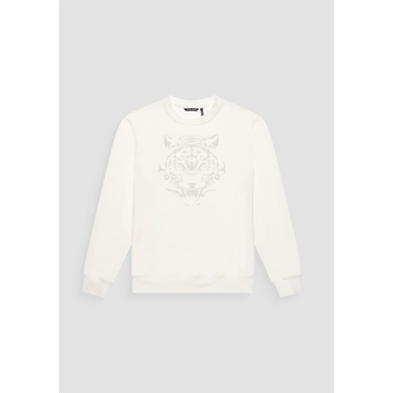 Sudadera Antony Morato Crema Regular Fit MMFL01069 FA150188 1011 - Imagen 1