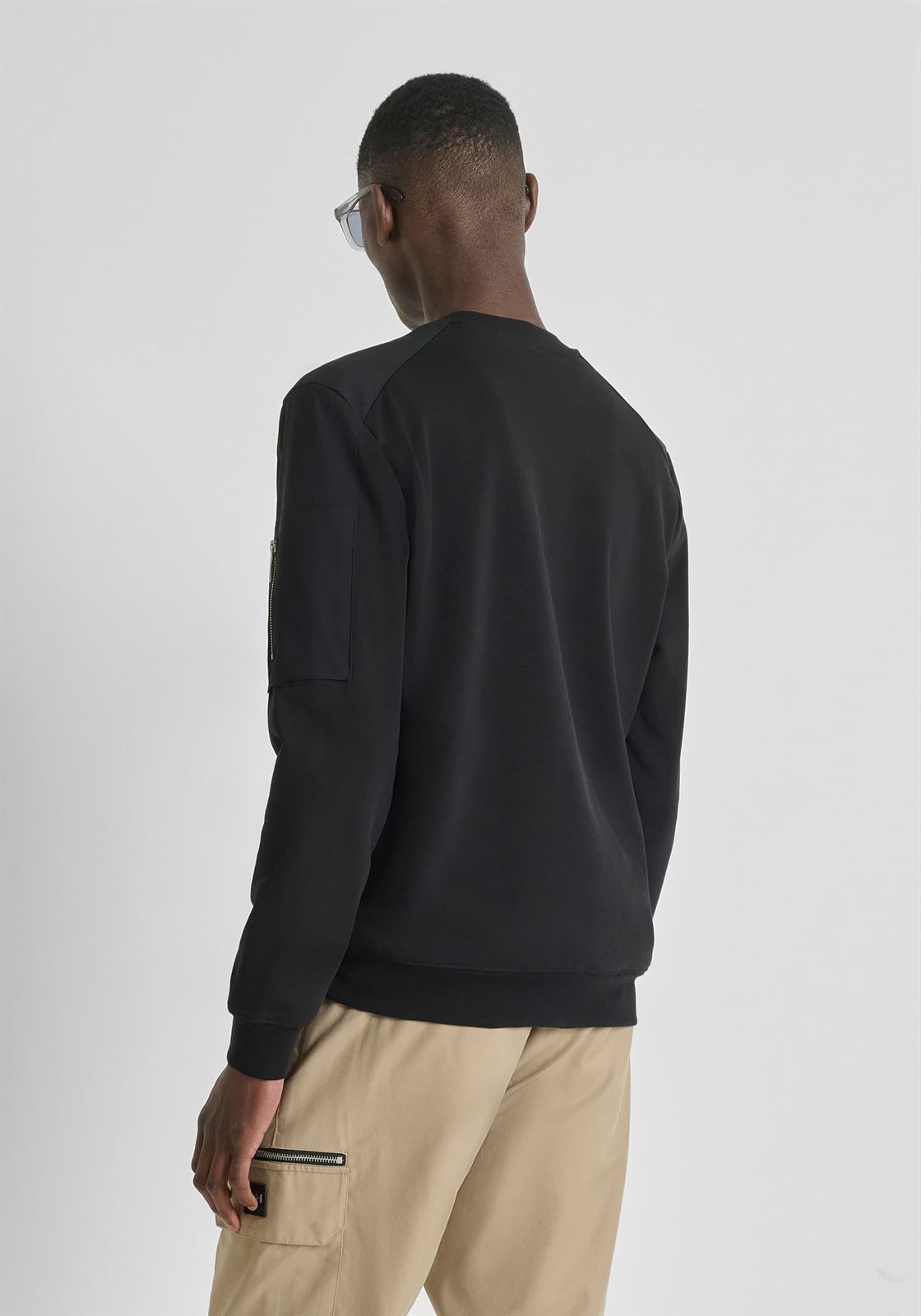 Sudadera Antony Morato Early Collection MMFL01123 FA150188 9000 - Imagen 4