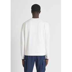 Sudadera Antony Morato MMFL01044 FA150188 1011 crema - Imagen 2