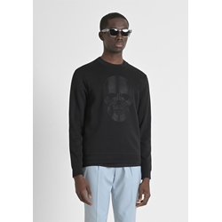 Sudadera Antony Morato MMFL01068 FA150178 9000 negro - Imagen 1
