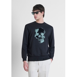 Sudadera Antony Morato Negro Regular Fit MMFL01070 FA150188 9000 - Imagen 1