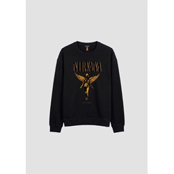Sudadera Antony Morato Nirvana Black MMFL01165 FA150222 9000 - Imagen 1