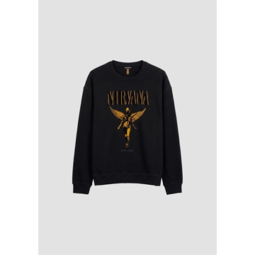 Sudadera Antony Morato Nirvana Black MMFL01165 FA150222 9000 - Imagen 1