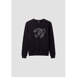 Sudadera Antony Morato Regular Fit Black MMFL01151 FA150222 9000 - Imagen 1