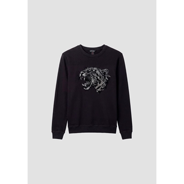 Sudadera Antony Morato Regular Fit Black MMFL01151 FA150222 9000 - Imagen 1