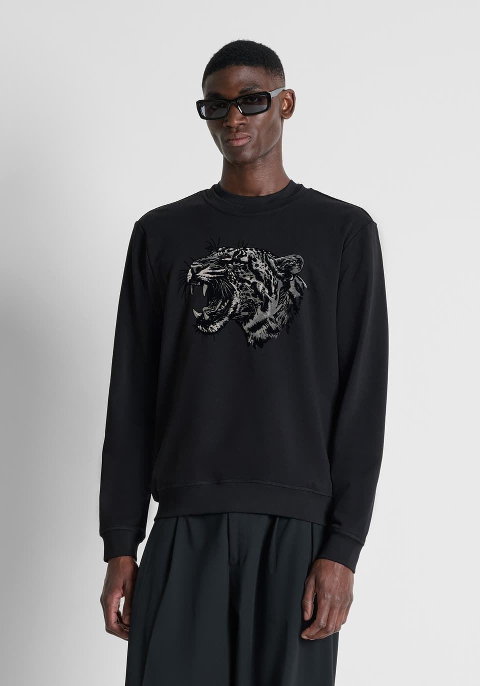 Sudadera Antony Morato Regular Fit Black MMFL01151 FA150222 9000 - Imagen 2