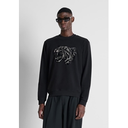 Sudadera Antony Morato Regular Fit Black MMFL01151 FA150222 9000 - Imagen 2