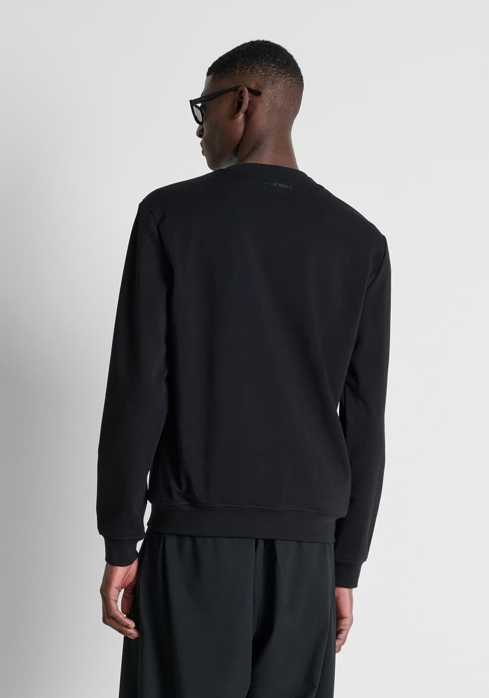 Sudadera Antony Morato Regular Fit Black MMFL01151 FA150222 9000 - Imagen 3