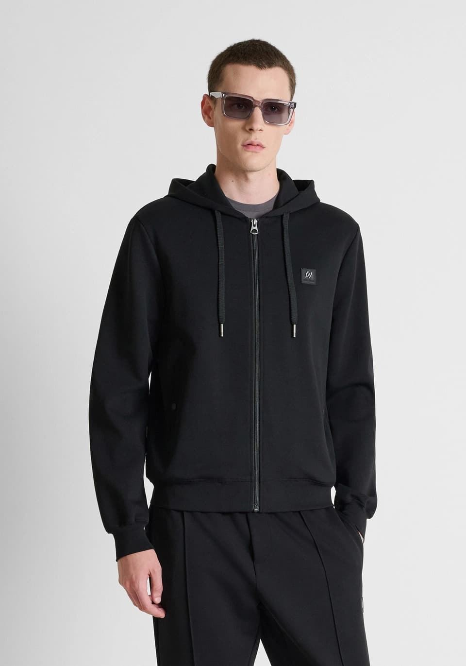 Sudadera Antony Morato Regular Fit Black MMFL01172 FA150168 9000 - Imagen 1