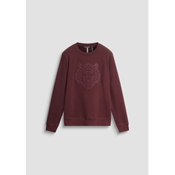 Sudadera Antony Morato Regular Fit Cereza Oscura MMFL01088 FA150222 5105 - Imagen 1