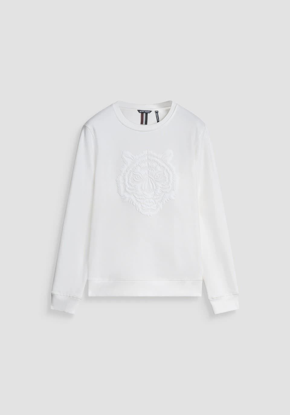 Sudadera Antony Morato Regular Fit Crema MMFL01088 FA150222 1011 - Imagen 1