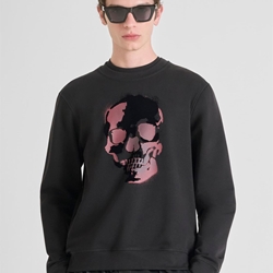 Sudadera Antony Morato Regular Fit Negro MMFL01087 FA150222 9000 - Imagen 1