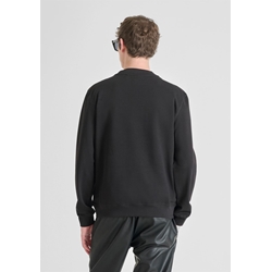 Sudadera Antony Morato Regular Fit Negro MMFL01087 FA150222 9000 - Imagen 2
