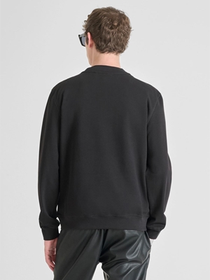 Sudadera Antony Morato Regular Fit Negro MMFL01087 FA150222 9000 - Imagen 2