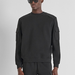 Sudadera Antony Morato Regular Fit Negro MMFL01097 FA150168 9000 - Imagen 1