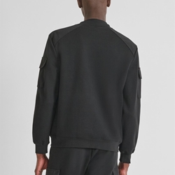 Sudadera Antony Morato Regular Fit Negro MMFL01097 FA150168 9000 - Imagen 2