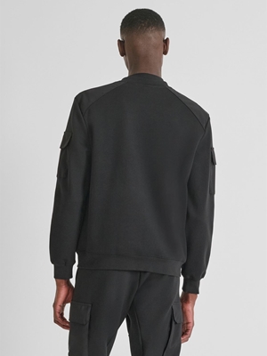 Sudadera Antony Morato Regular Fit Negro MMFL01097 FA150168 9000 - Imagen 2