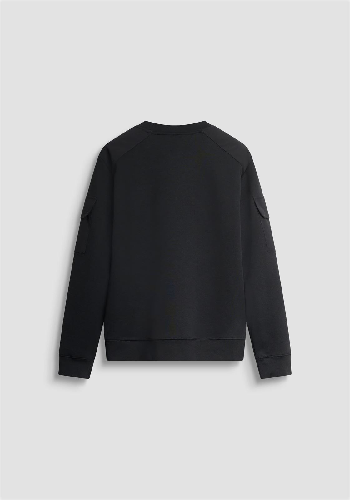 Sudadera Antony Morato Regular Fit Negro MMFL01097 FA150168 9000 - Imagen 5