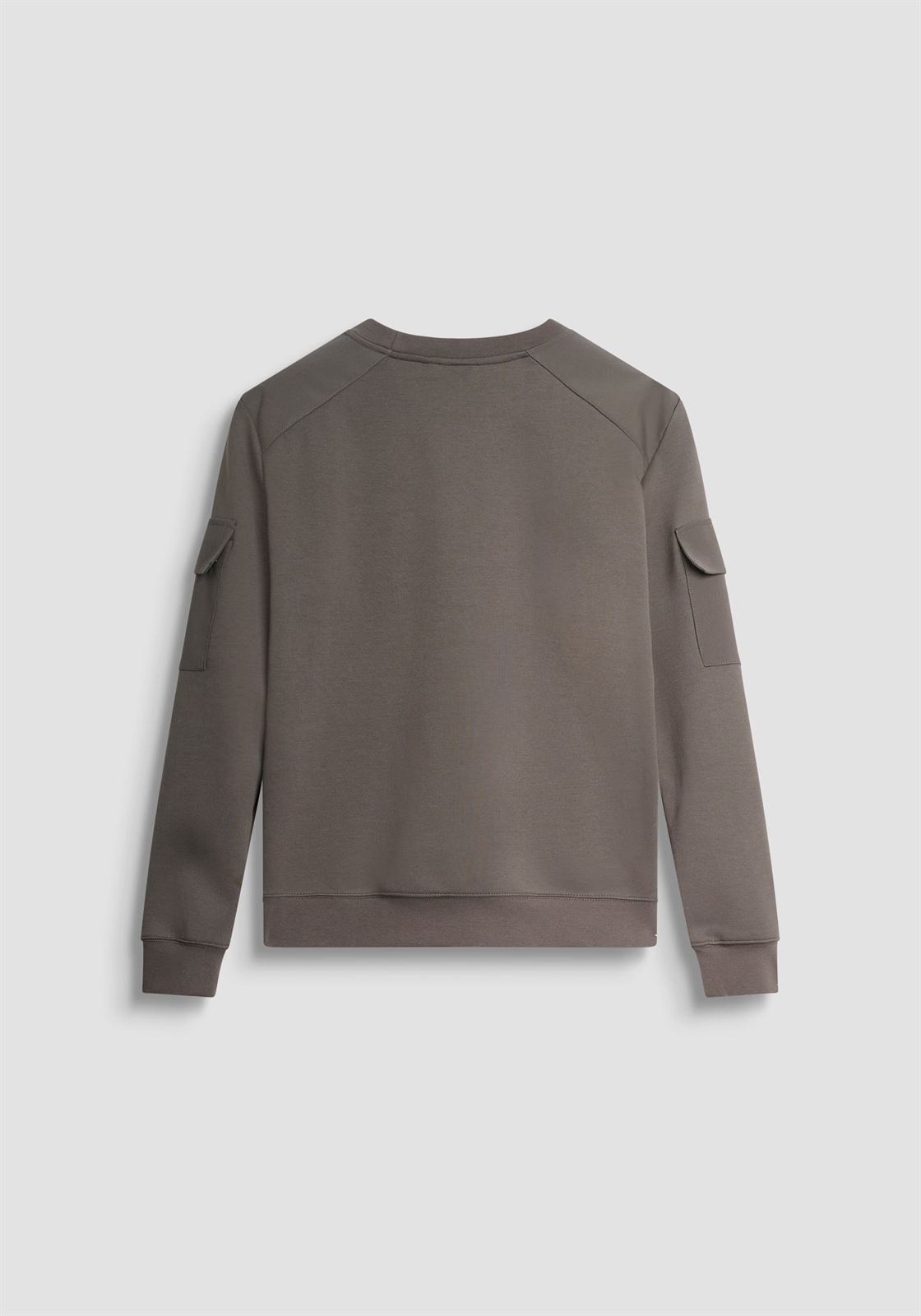 Sudadera Antony Morato Regular Fit Verde Militar MMFL01097 FA150168 4089 - Imagen 5