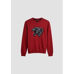 Sudadera Antony Morato Regular Fit Vino Tinto MMFL01151 FA150222 5109 - Imagen 1