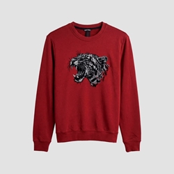 Sudadera Antony Morato Regular Fit Vino Tinto MMFL01151 FA150222 5109 - Imagen 1