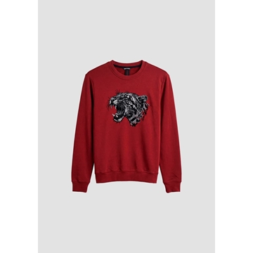 Sudadera Antony Morato Regular Fit Vino Tinto MMFL01151 FA150222 5109 - Imagen 1