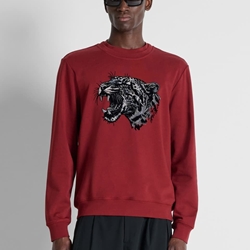 Sudadera Antony Morato Regular Fit Vino Tinto MMFL01151 FA150222 5109 - Imagen 2