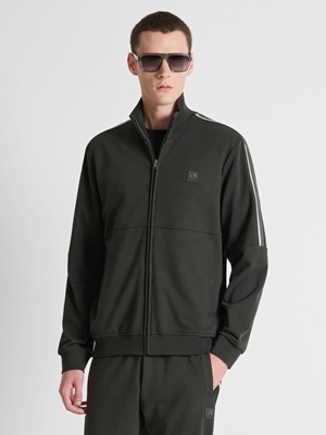 Sudadera Antony Morato Regular Fleece Bosque Verde MMFL01178 FA150222 4082 - Imagen 2