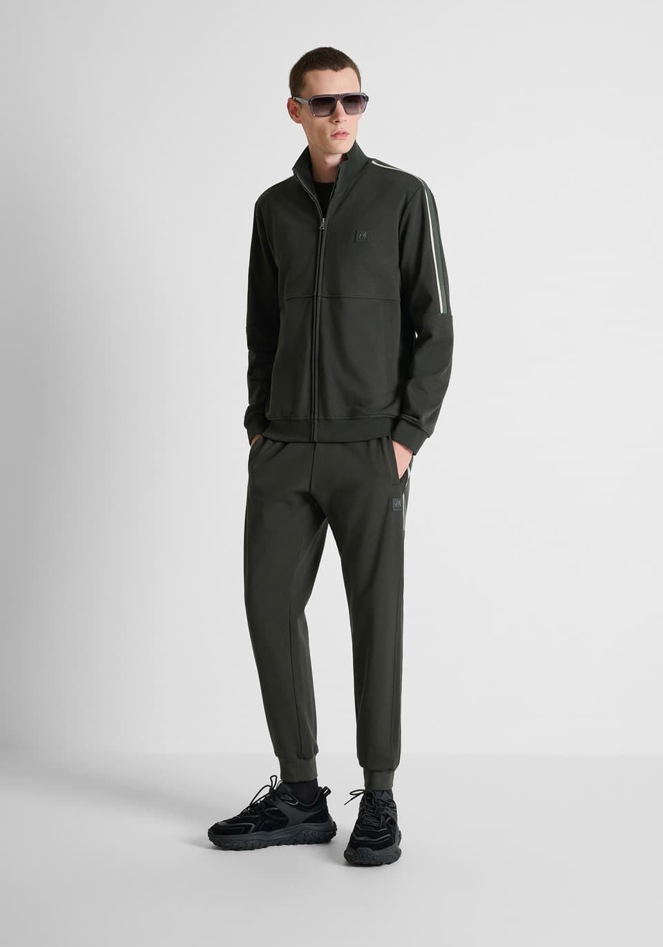 Sudadera Antony Morato Regular Fleece Bosque Verde MMFL01178 FA150222 4082 - Imagen 6