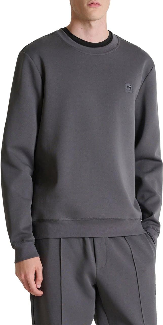 Sudadera Antony Morato Steel Grey MMFL01171 FA150168 9084 - Imagen 2