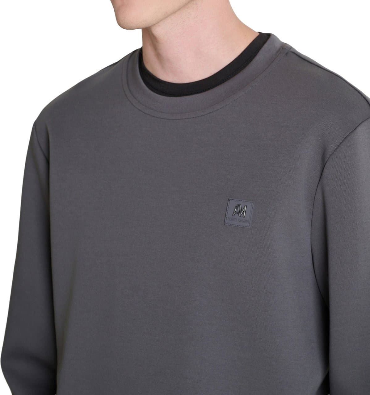 Sudadera Antony Morato Steel Grey MMFL01171 FA150168 9084 - Imagen 3