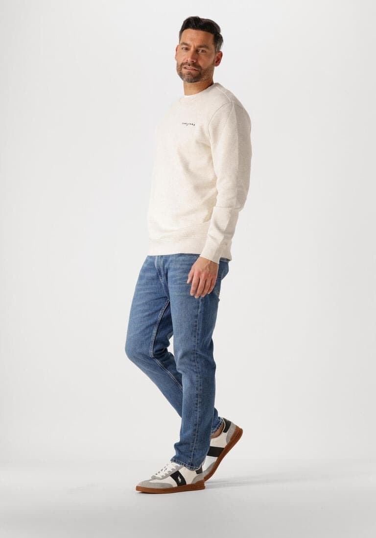 Sudadera Beige Tommy Jeans Reg Linear Crew Ext - Imagen 2